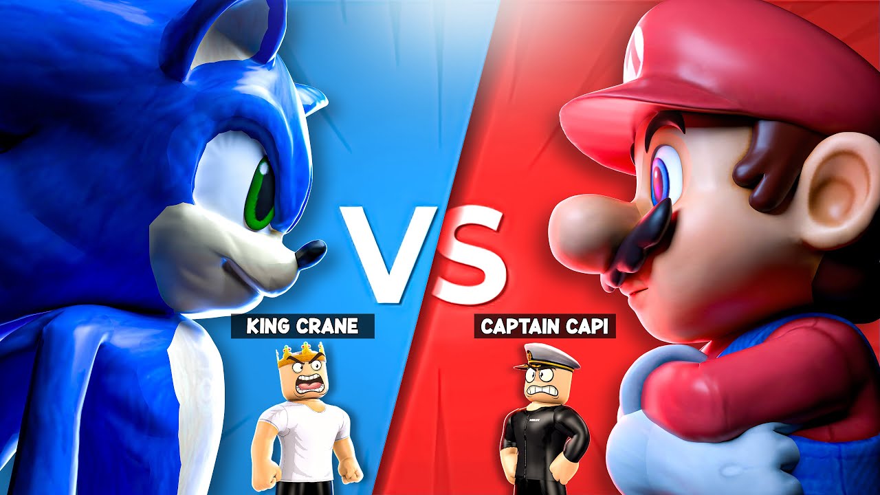 WOULD YOU RATHER Become SONIC Or MARIO In ROBLOX YouTube