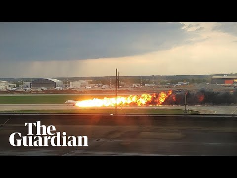 Russia: Aeroflot plane catches fire during emergency landing in Moscow