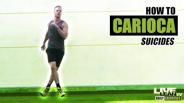 How To Do CARIOCA SUICIDES | Exercise Demonstration Video and Guide