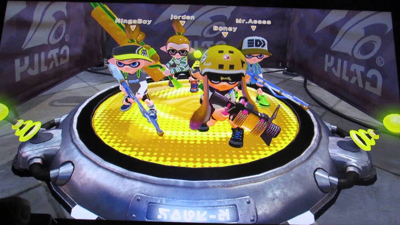 BLUEGAMERS.EXE Jugando: Splatoon - Online (parte 1) - YouTube