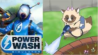 【PowerWash Simulator】 コメント読むの大好きVTuberの爽快お掃除ゲーム朝活雑談　#PowerWash Simulator #ゼリーテトリス #shorts