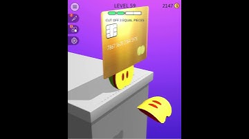 Why Apple is so expensive 💸 - ASMR Slicing - level #59 - High score - All levels