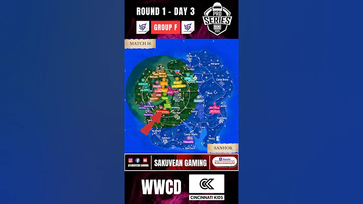 CINCINNATI KIDS WWCD ROTATIONS | BMPS 2025 | GROUP F - DAY 3 | MATCH 16 - SANHOK | ROUND 1