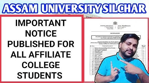 Assam University important notice for TDC students | BA Bcom & Bsc | Pranoy Roy