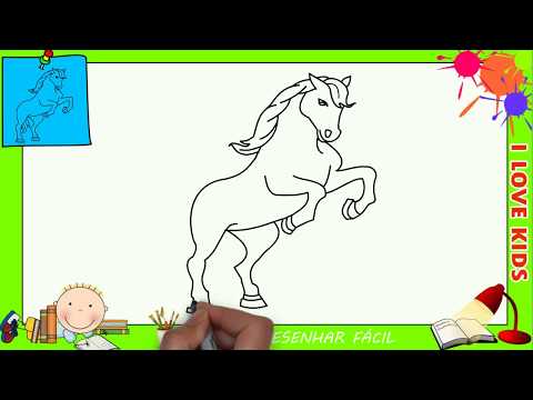 🐴Como Transformar a Letra S em um Cavalo - TRUQUES INCRÍVEIS - How To  Draw Dibujar cara menggambar 