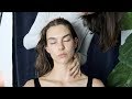 ASMR relaxing hair brushing and massage | whisper