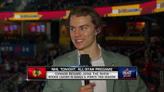 Connor Bedard joins NHL Tonight ahead of first All-Star Game