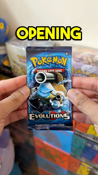 Should I Open this XY Evolutions Pokemon Booster Pack ?!