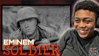 картинка: Eminem - Soldier (текст песни) РЕАКЦИЯ