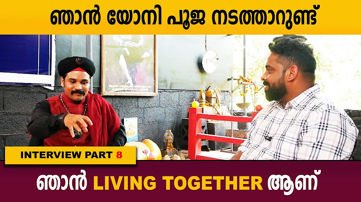 ഞാൻ LIVING TOGETHER ആണ് | CHANDALA BABA | EXCLUSIVE INTERVIEW PART 8 |ABACK MEDIA