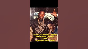‼️ DERICK “D MEEKS” MEEKS SAYS HE NEVER SNITCHED & DOESN’T LIKE THE WAY B MICKEY IS PORTRAYED IN BMF
