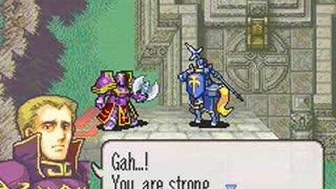 Fire Emblem 6 - Percival VS Murdock