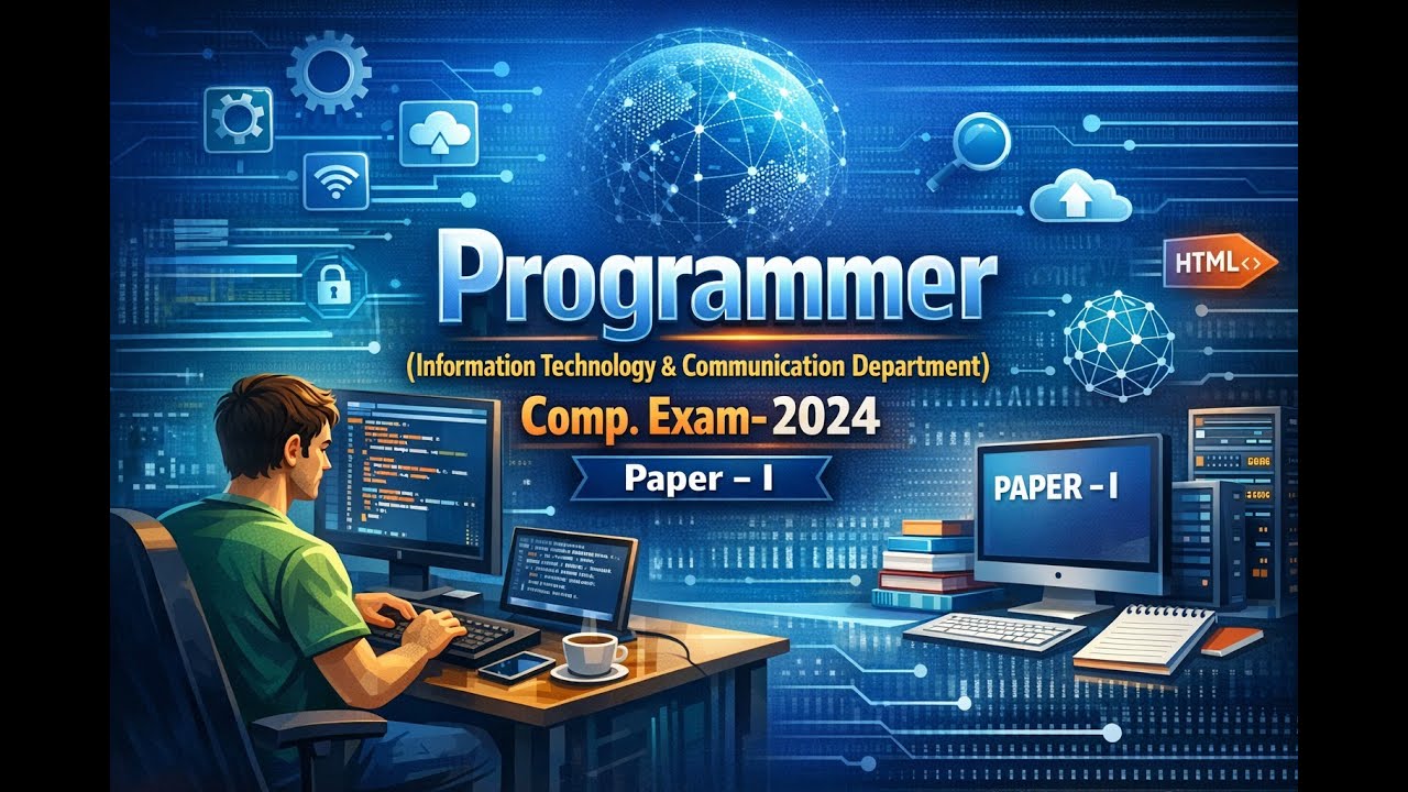 RPSC Programmer Paper-II Information Technology & Communication Deptt ...