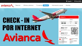 How to CHECK IN on AVIANCA | Direct and Connecting Flights (step by step)