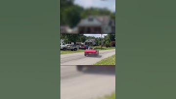 👀 Corvette Stingray Crashes Leaving Car Show 👀