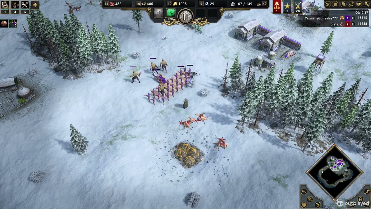 Greeks -Demeter - Having fun with the cyclops 2 --- Age of Mythology Retold