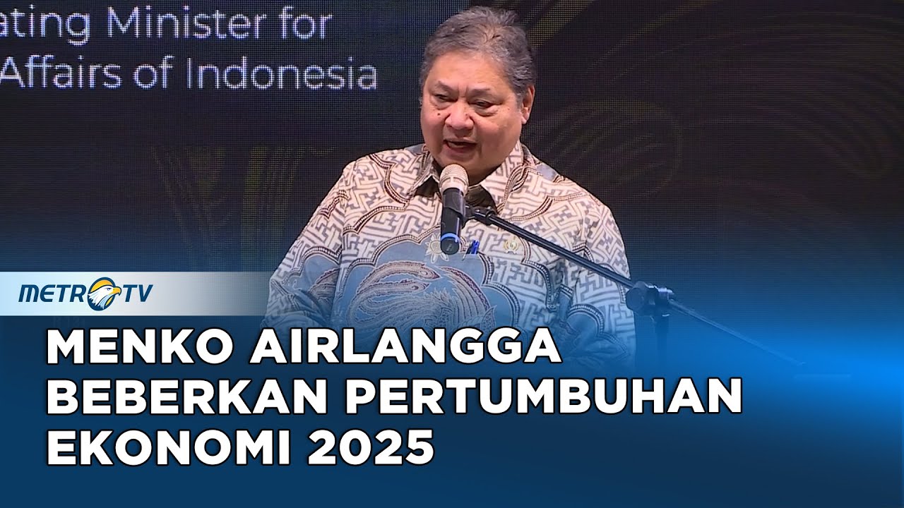 Jejak Diplomasi Ekonomi, Menko Airlangga Ungkap Pertumbuhan Ekonomi Indonesia 2025
