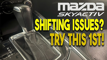 How to Reset Mazda SkyActiv Transmission - Easy Fix for Bad Shifts!