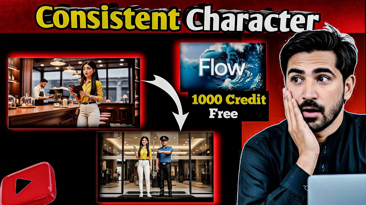 Make Consistent Character with Free Flow Ai | Full Tutorial📱