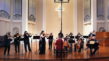 Vivaldi: Violin Concerto in G Minor RV 317, 2. Largo, YuEun Kim, baroque violin, Voices of Music 8K