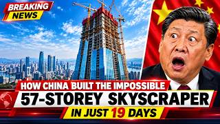 How China Built the Impossible 57-Story Skyscraper in Just 19 Days