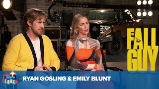 Ryan Gosling & Emily Blunt talk about the joys of making 