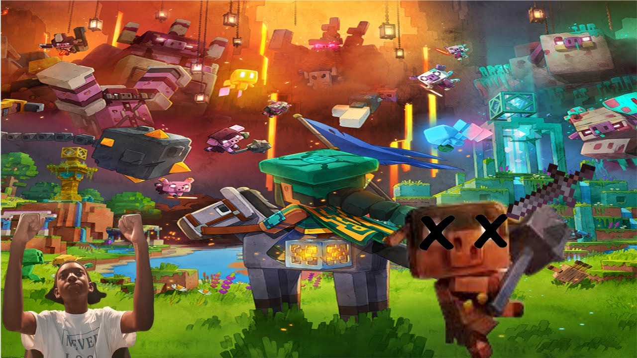 Playing Minecraft Legends This game is actually AMAZING! (Minecraft Legends Gameplay) - YouTube