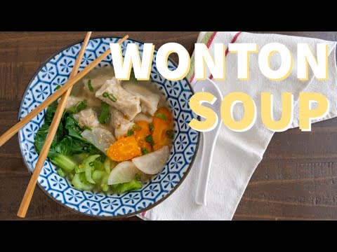 Best Wonton Soup for Easy Recipe ♥ เกี๊ยวน้ำ ♥ Episode 279