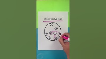 Can you connect the matching numbers without crossing lines? It’s trickier than it looks.