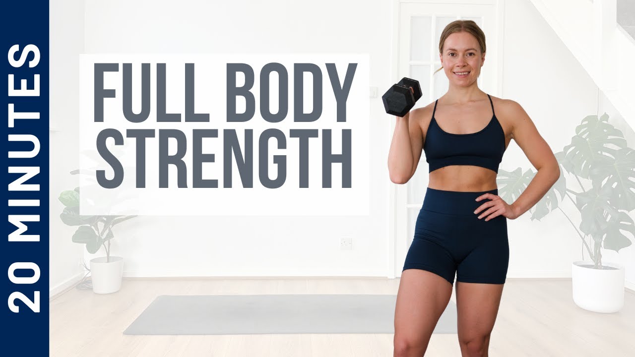 20 Minute Full Body Dumbbell Workout | Superset Strength - YouTube