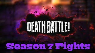 Death Battle Season 7 All Fights