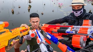 Dangerous Conspiracy  | Squad Spiderman SEAL X Nerf Batlle Gun Fight