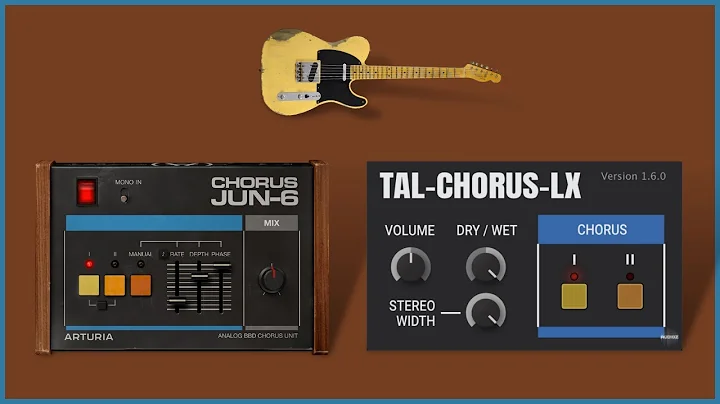 Arturia Chorus JUN-6 Vs Tal LX Software Plugins | Demo Test 🎸