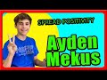 SPREADING POSITIVITY. **Bringing Awareness to Stop Bullying. **🔥  | Ayden Mekus.