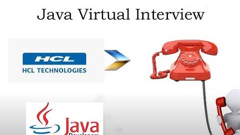 HCL Technologies 1st Technical Round |  5+ Years Virtual Interview | Java Developers