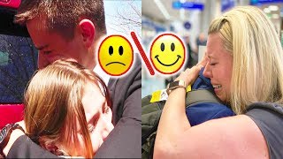 Branson Leaving Vs Returning HOME From 2 Year Mission! Warning! Grab a Tissue!