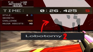 ULTRAKILL Lobotomy speedrun (7-4) PB