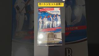 EPOCH 2023 北海道日本ハムファイターズ PREMIER EDITION 開封② shorsサクッと開封動画プロ野球 bbm カード epoch topps