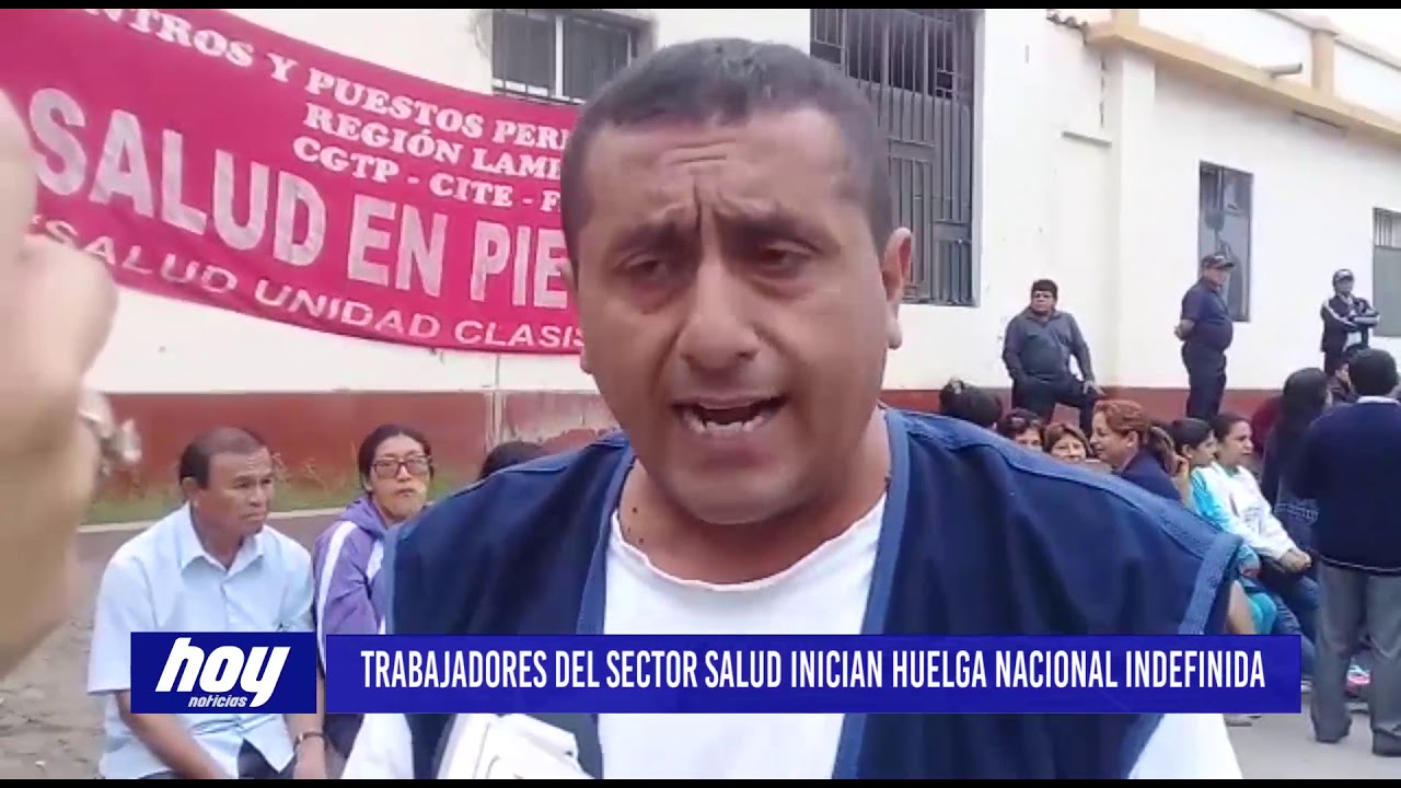 videos peruanos comicos Chiclayo: Trabajadores del sector salud inician huelga nacional indefinida