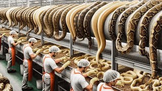 Shocking Profits from Snake Farming! Inside the Secret $Million Reptile Business Profile