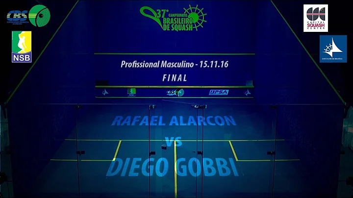 37 CAMPEONATO BRASILEIRO DE SQUASH/2016 - (PROFISS...