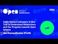 Iain Hrynaszkiewicz: Open Science Indicators: A New Tool to Understand Researchers ...
