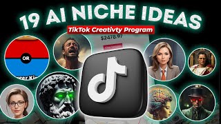 19 TikTok AI niche ideas! |  TikTok creativity program Beta