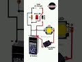 emergency charging light ke connection diagram🔦#viral #shortvideo