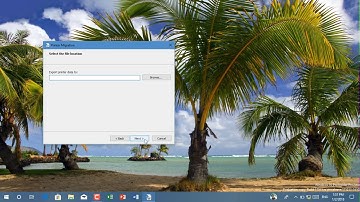 Backup and Restore Printers In Windows