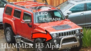Hummer H3 LED Fog Light Upgrade | MrCarMAN Hummer H3 Headlight Foglight Install Timelapse