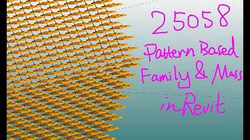 25058 - Pattern Based Family Exercise in Revit