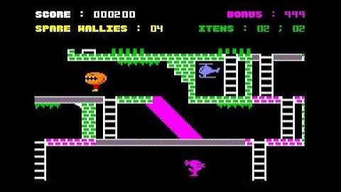 Trollie Walley - Interceptor Micros - Commodore 64 C64 gameplay video (Commodore 64)