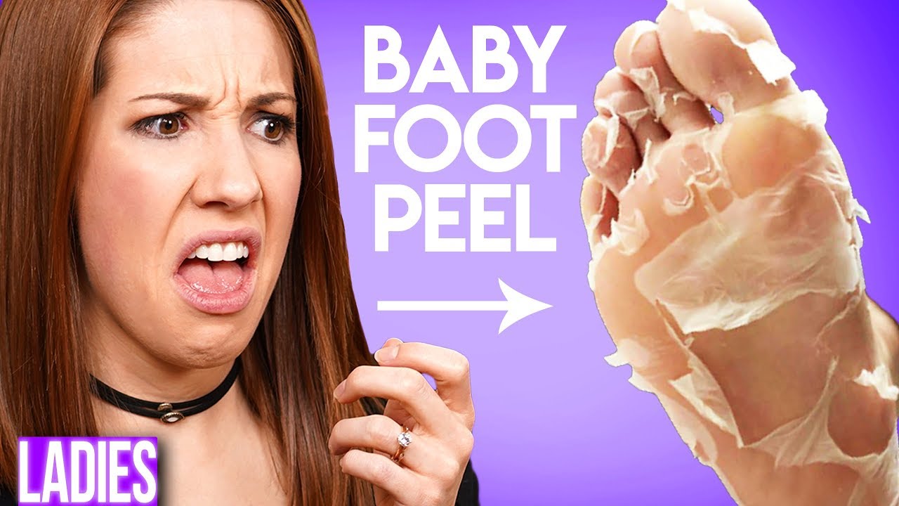 Fabel Månenytår barndom WE TESTED A CRAZY FOOT PEEL MASK! - YouTube