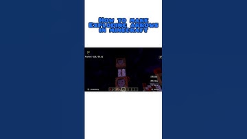 How to make explosive arrows in minecraft